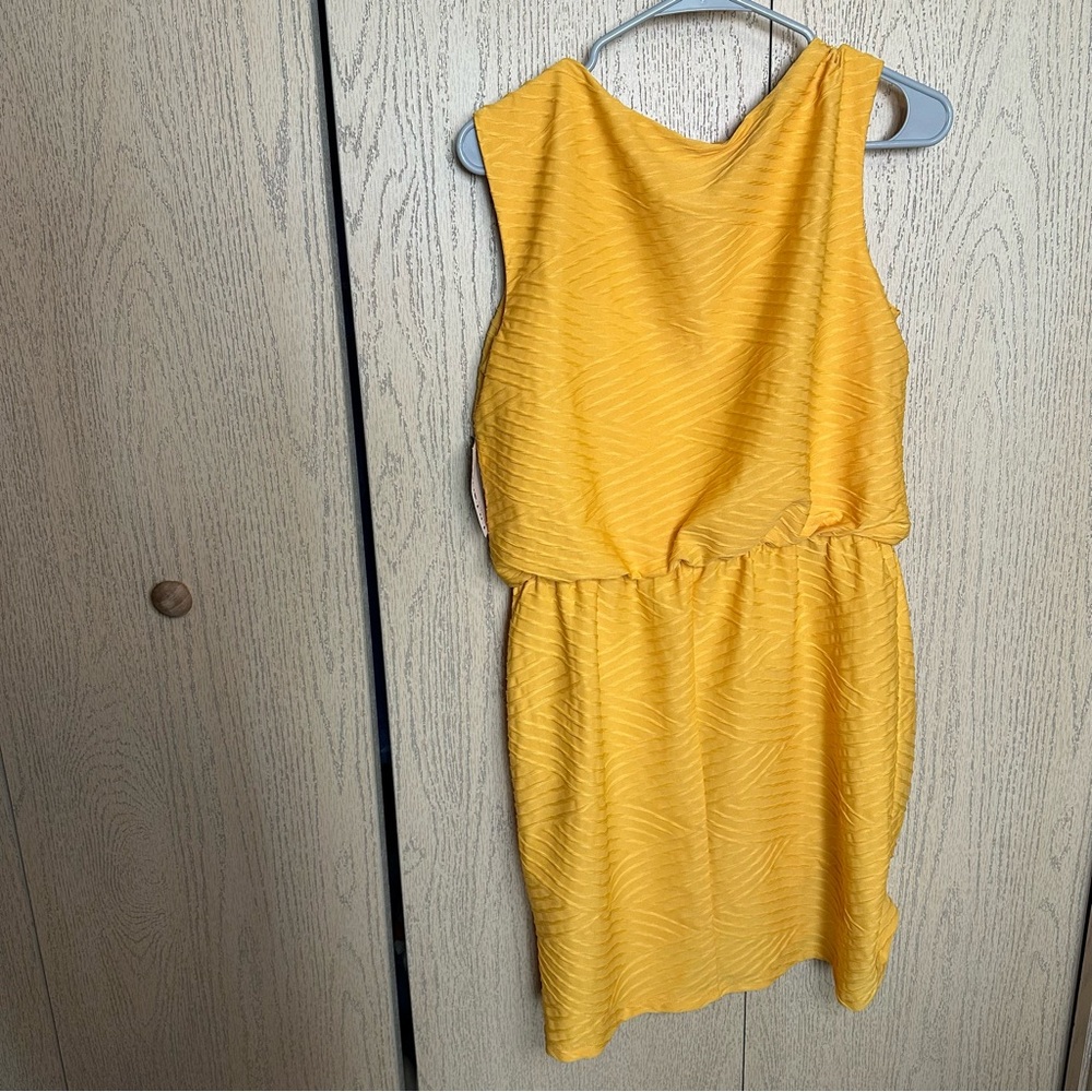 En Focus Studio Yellow Dress 12 NEW - Picture 8 of 9